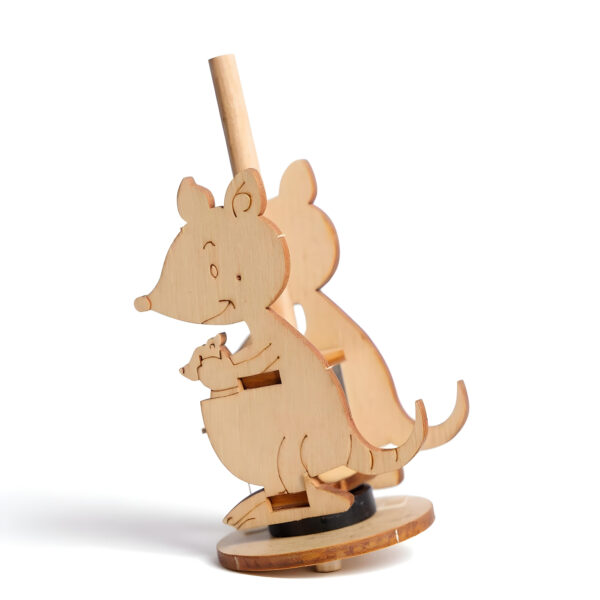 STEM Assemble Series Jumping Kangaroo DIY Kit - Image 2