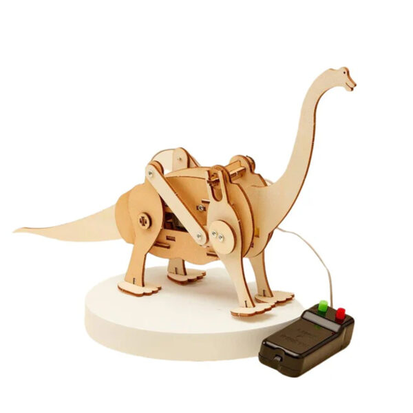 STEM Mechanical Brachiosaurus DIY Kit for Kids - Image 2