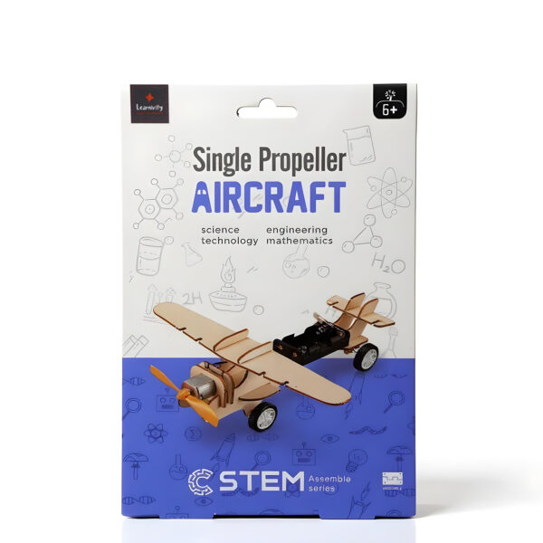 STEM Single Propeller Aircraft DIY Kit for Kids