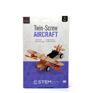 STEM Twin-Screw Aircraft DIY Kit for Kids