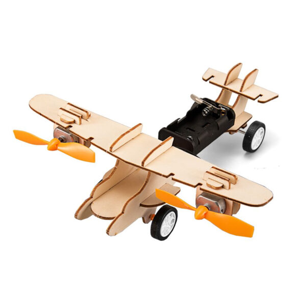 STEM Twin-Screw Aircraft DIY Kit for Kids - Image 2